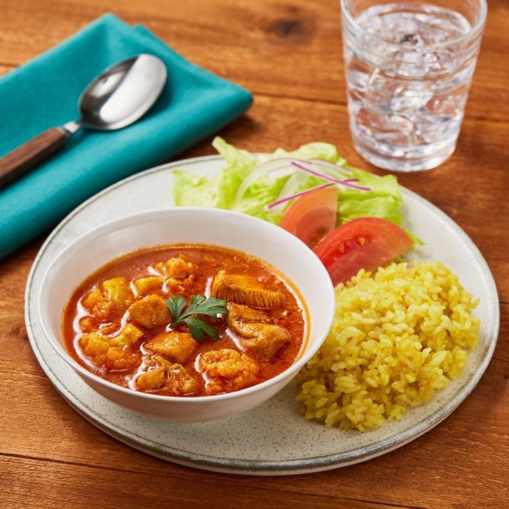 時短!ヨーグルトでまろやか★本格トマトチキンカレー